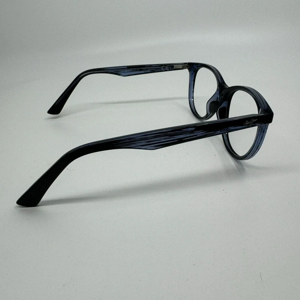 Maui Jim Cathedrals MJ782-03S Sunglasses Blue Cat Eye Polarized 52-17-144 H10730